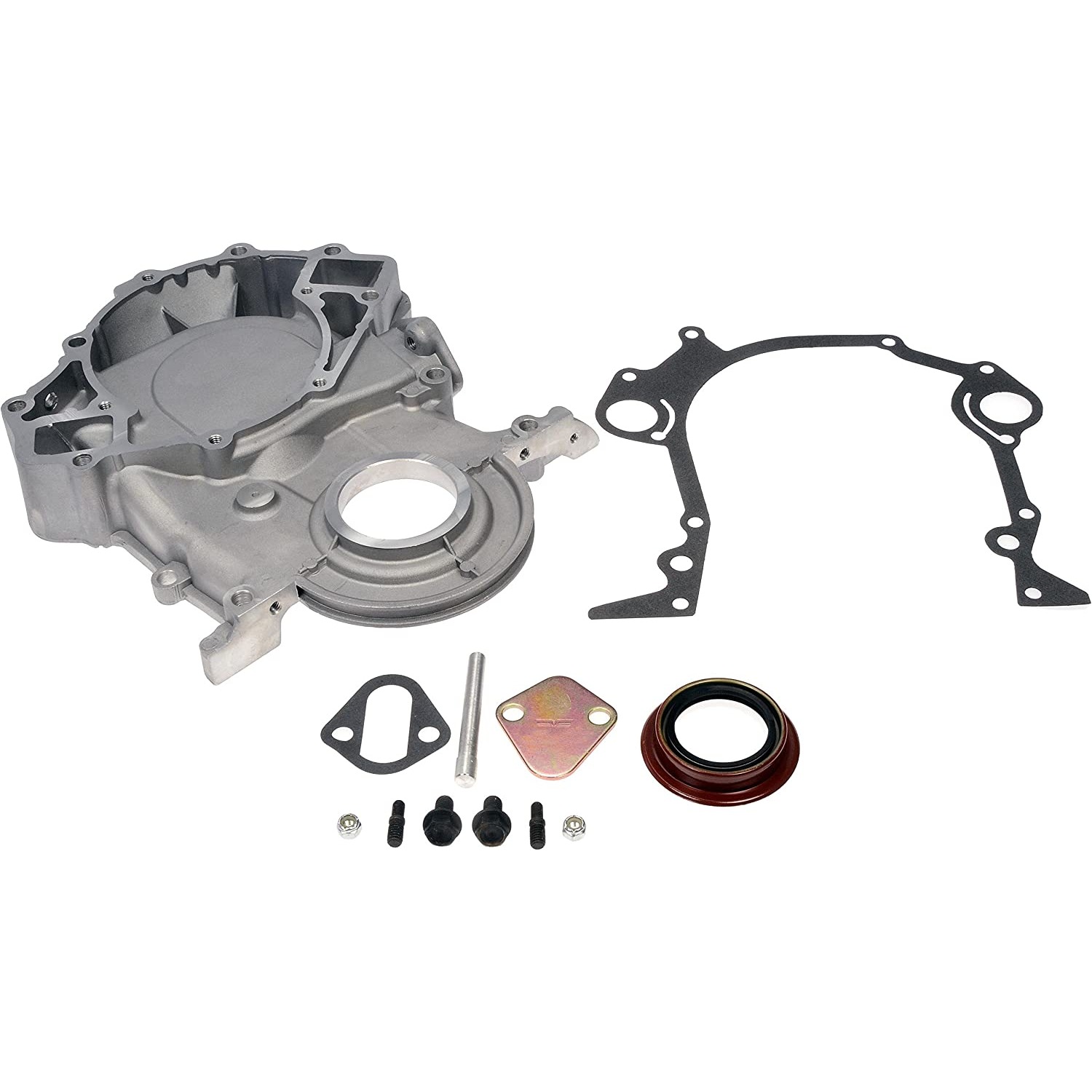 635-101 Timing Cover, Aluminum OE Solutions Series - Dorman 635-101 Engine Timing Cover Compatible with Select Ford / Lincoln / Mercury Models - Dorman Timing Cover 635-101 - Timing Cover with Gasket and Seal - Timing Cover With Gasket And Seal - Timing Cover With Gasket And Seal - Thermostat Housing - Timing Belt Cover - Crossover Housing - Timing Chain Cover - Water Pipe - This direct replacement timing cover matches the fit and function of the original equipment cover for a reliable repair. This part has undergone extensive testing to ensure adherence to precise design standards. - Ford 1997-68, Lincoln 1978-68, Mercury 1978-69