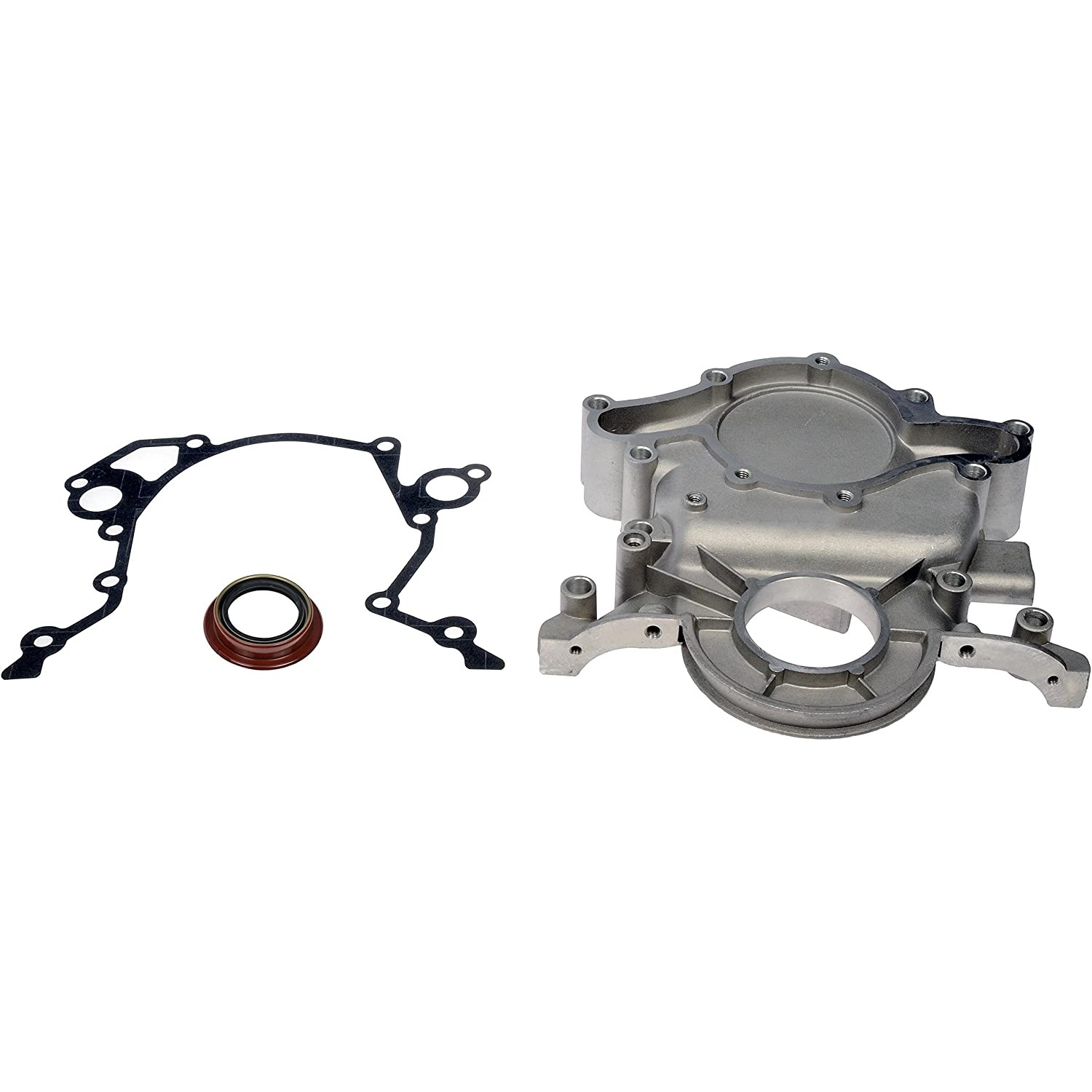 635-106 Timing Cover, OE Solutions Series - Dorman 635-106 Engine Timing Cover Compatible with Select Ford / Mercury Models - Dorman 635-106 Engine Timing Cover for Specific Ford / Mercury Models Fits select: 1994-1995 FORD MUSTANG, 1996-2001 FORD EXPLORER - Dorman Timing Cover 635-106 - Timing Cover With Gasket And Seal - Timing Cover With Gasket And Seal - Thermostat Housing - Crossover Housing - Timing Chain Cover - Water Pipe - Timing Belt Cover - This direct replacement timing cover matches the fit and function of the original equipment cover for a reliable repair. This part has undergone extensive testing to ensure adherence to precise design standards. - Ford 2001-91, Mercury 2001-97, Mercury 1993-91