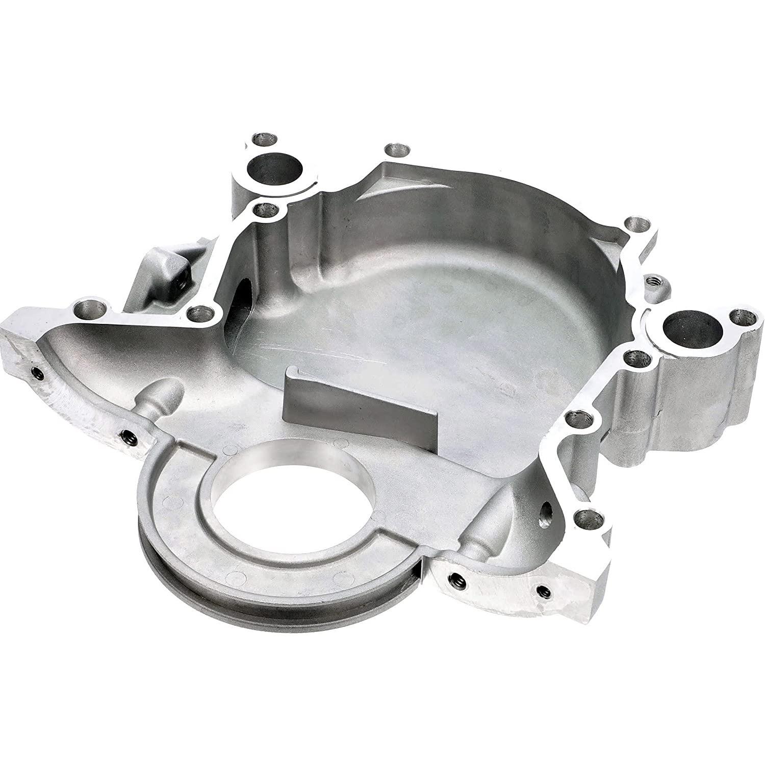 635-107 Timing Cover, Aluminum OE Solutions Series - Dorman 635-107 Engine Timing Cover Compatible with Select Ford / Lincoln / Mercury Models - Dorman Timing Cover 635-107 - Timing Cover with Gasket and Seal - Timing Cover With Gasket And Seal - Timing Cover With Gasket And Seal - Thermostat Housing - Crossover Housing - Water Pipe - Timing Belt Cover - Timing Chain Cover - This direct replacement timing cover matches the fit and function of the original equipment cover for a reliable repair. This part has undergone extensive testing to ensure adherence to precise design standards. - Ford 1984-66, Lincoln 1979-77, Mercury 1982-66