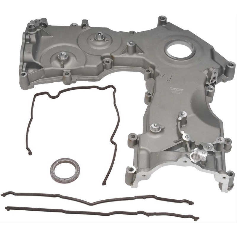 635-129 Timing Cover, Silver, Aluminum OE Solutions Series - Dorman 635-129 Engine Timing Cover Compatible with Select Ford / Lincoln Models - Dorman 635-129 Engine Timing Cover for Specific Ford / Lincoln Models - Dorman Timing Cover 635-129 - Timing Cover Kit - Timing Cover Kit - Timing Belt Cover - Timing Chain Cover - Water Pipe - Crossover Housing - Thermostat Housing - This direct replacement timing cover matches the fit and function of the original equipment cover for a reliable repair. This part has undergone extensive testing to ensure adherence to precise design standards. - Ford 2014-04, Lincoln 2014-05