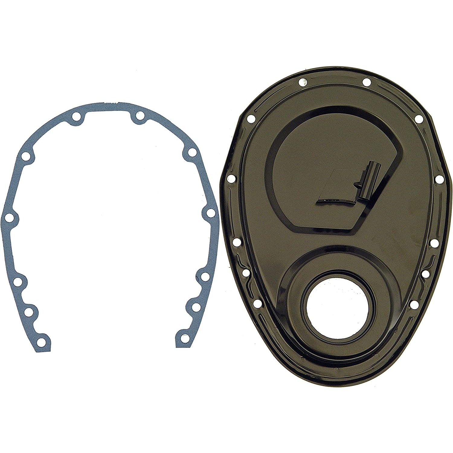 635-509 Timing Cover, OE Solutions Series - Dorman 635-509 Engine Timing Cover Compatible with Select Models - Dorman Timing Cover 635-509 - TIMING COVER - Timing Cover With Gasket And Seal - Thermostat Housing - Timing Belt Cover - Timing Chain Cover - Crossover Housing - Water Pipe - This direct replacement timing cover matches the fit and function of the original equipment cover for a reliable repair. This part has undergone extensive testing to ensure adherence to precise design standards. - General Motors 1993-82 - Timing Cover with Gasket and Seal - Timing Cover With Gasket And Seal
