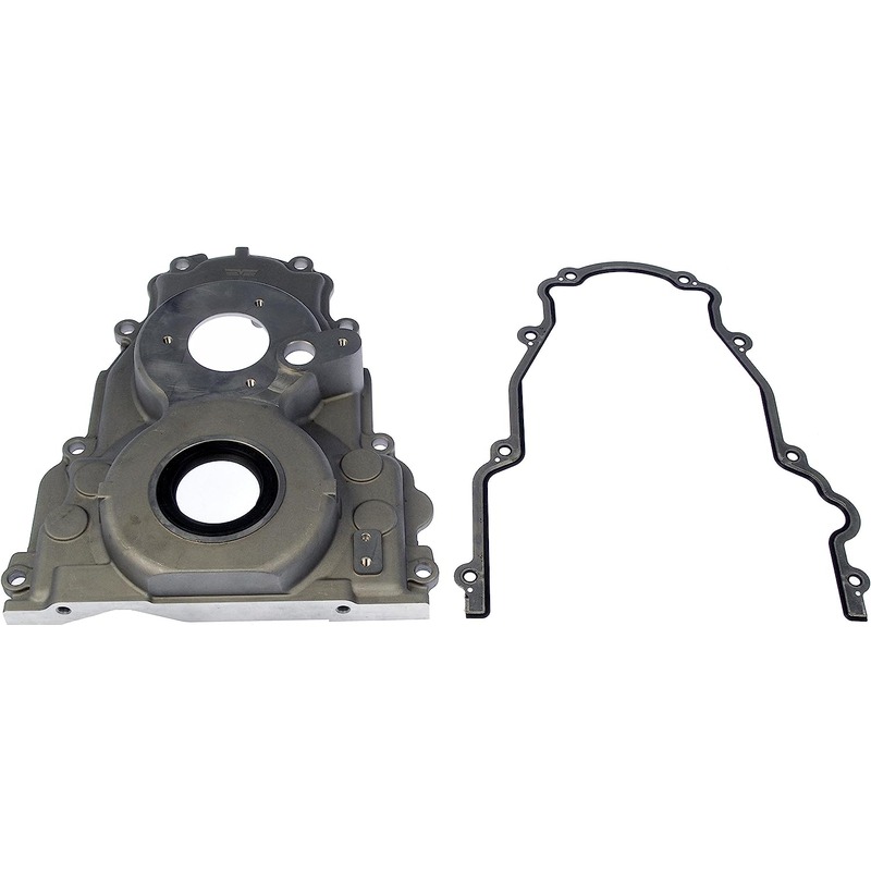 635-517 Timing Cover, Natural, Aluminum OE Solutions Series - Dorman 635-517 Engine Timing Cover Compatible with Select Models - Dorman Timing Cover 635-517 - DORMAN Timing Cover Kit with Gasket for Ford - Timing Cover Kit - Includes Gasket - TIMING COVER KIT - Timing Cover Kit - Includes Gasket - Crossover Housing - Water Pipe - Timing Chain Cover - Timing Belt Cover - Thermostat Housing - This direct replacement timing cover matches the fit and function of the original equipment cover for a reliable repair. This part has undergone extensive testing to ensure adherence to precise design standards. - General Motors 2019-07, Isuzu 2016-08