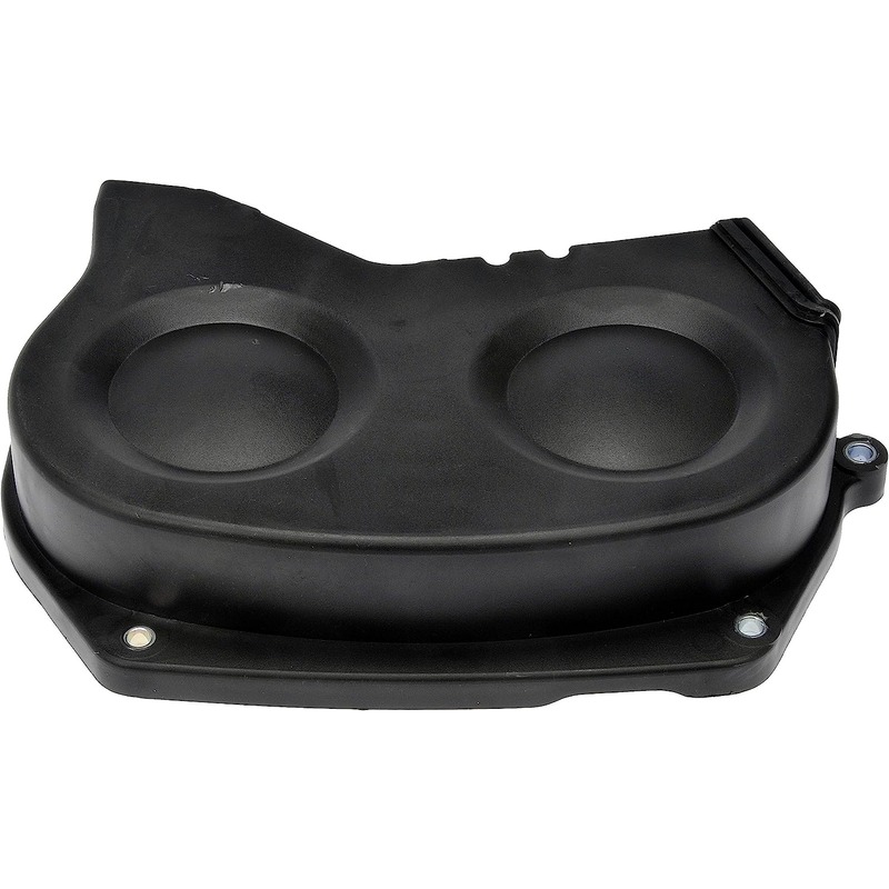 635-530 Driver Side, Upper Timing Cover, Black, Plastic OE Solutions Series - Dorman 635-530 Driver Side Upper Engine Timing Cover Compatible with Select Kia Models - Dorman Timing Cover 635-530 - Timing Cover Assembly - Timing Cover Assembly - Water Pipe - Timing Belt Cover - Timing Chain Cover - Thermostat Housing - Crossover Housing - This direct replacement timing cover matches the fit and function of the original equipment cover for a reliable repair. This part has undergone extensive testing to ensure adherence to precise design standards. - Kia Sorento 2006-03