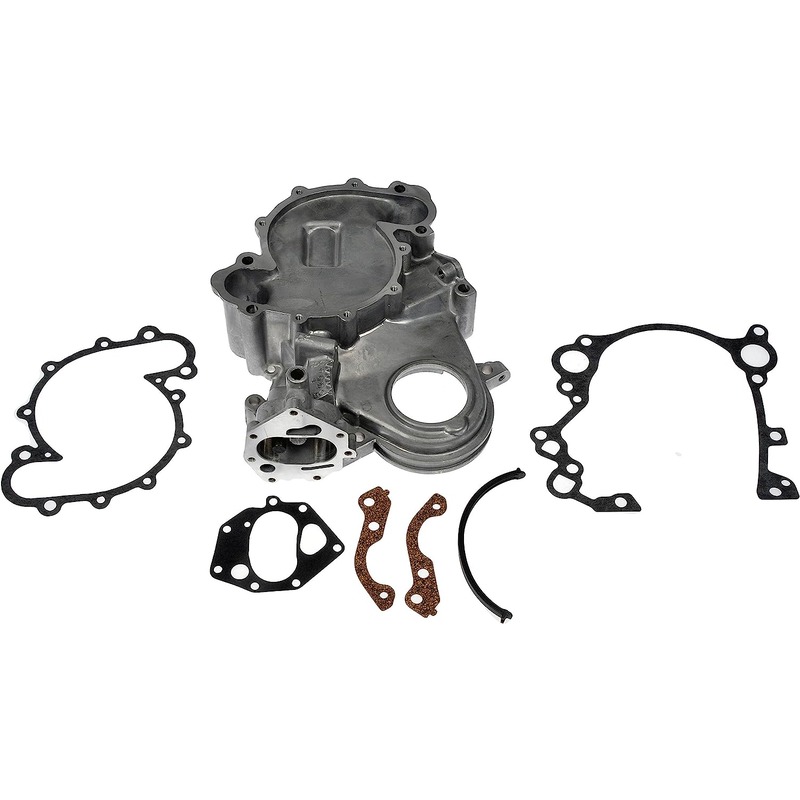 635-547 Timing Cover, Silver, Aluminum OE Solutions Series - Dorman 635-547 Engine Timing Cover Compatible with Select Jeep Models - Dorman 635-547 Engine Timing Cover for Specific Jeep Models - Dorman Timing Cover 635-547 - Timing Cover Kit - Timing Cover Kit - Timing Belt Cover - Thermostat Housing - Crossover Housing - Water Pipe - Timing Chain Cover - This direct replacement timing cover matches the fit and function of the original equipment cover for a reliable repair. This part has undergone extensive testing to ensure adherence to precise design standards. - Jeep 1991-65