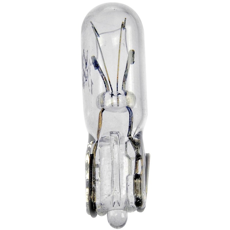 639-004 OE Solutions Series Light Bulb - Direct Fit, Set of 5 - Dorman 639-004 Replenishment Bulb Pack, 5 Pack - INTERIOR BULB - Replenishment Bulb Pack - General Use Light Bulb - Dorman offers a variety of the most popular interior component bulbs: for the instrument cluster & gauge, climate control, car stereo, and more. Each replacement provides bright light and long-lasting durability. The bulbs are also conveniently available in Dorman's Multi-Purpose Light Bulb Kit. - Replenishment Bulb Pack - Replenishment Bulb (sold by each)