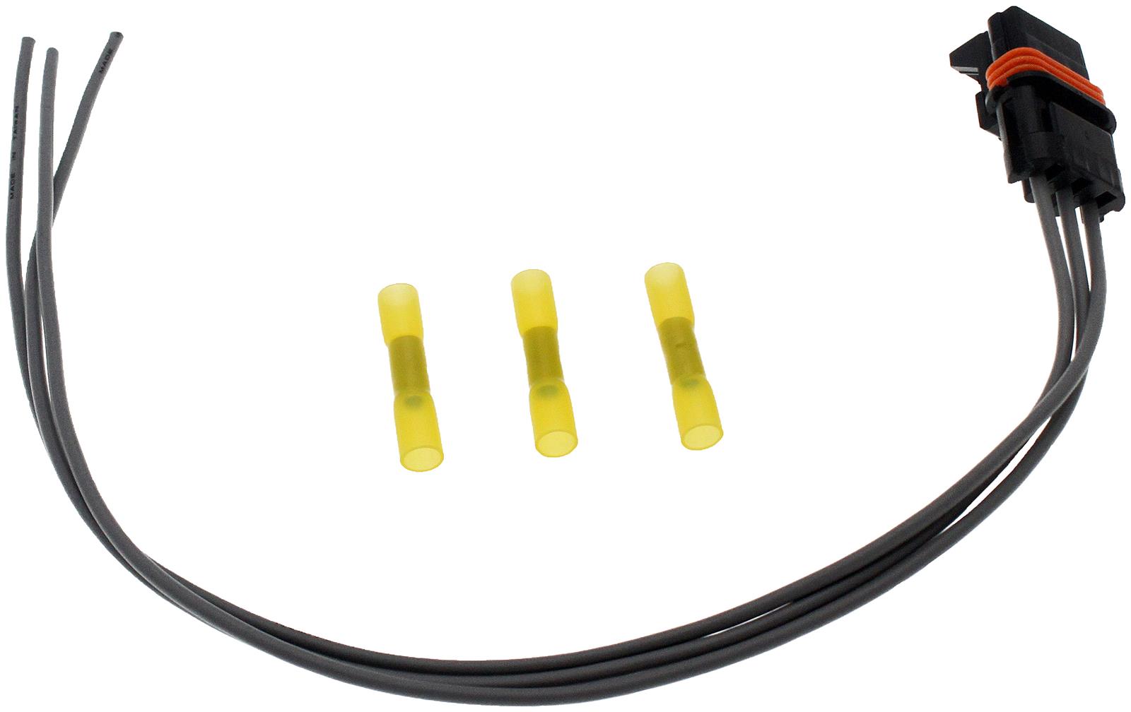 645-131 Direct Fit Turn Signal Light Connector, Sold Individually - Dorman 645-131 Turn Signal/Parking Light Connector Compatible with Select Models - Dorman Light Socket 645-131 - Parking Signal Light Connector - Pigtail - Parking Signal Light Connector - Parking and Turn Signal Light Pigtail Connector - This turn signal / parking light connector is designed to match the appearance and function of the original hardware on specified applications. Made of quality materials, it is engineered for reliable performance and durability. - Buick 2008-05, Chevrolet 2020-03, Chevrolet 1999-97, GMC 2020-03, GMC 1999-97, Hummer 2008-06