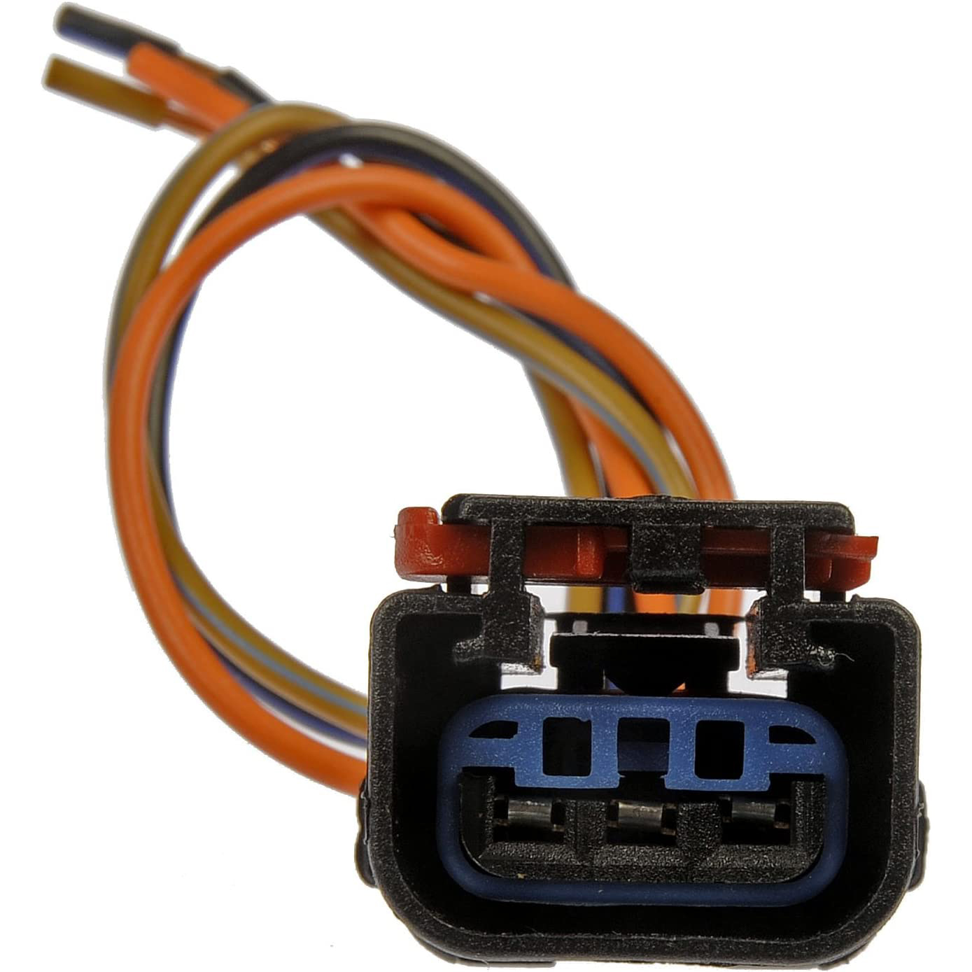 645-187 Techoice Series Bulb Socket - Turn signal light, Direct Fit, Sold individually - Dorman 645-187 Turn Signal Light Connector - Socket - Turn Signal Light Connector - General Use Electrical Connector - Make better electrical repairs and accessory installations with this pigtail connector. Designed for a clean appearance when installed, it features weatherproof terminals and a locking tab for a reliable quick disconnect electrical connection. - Turn Signal Light Connector