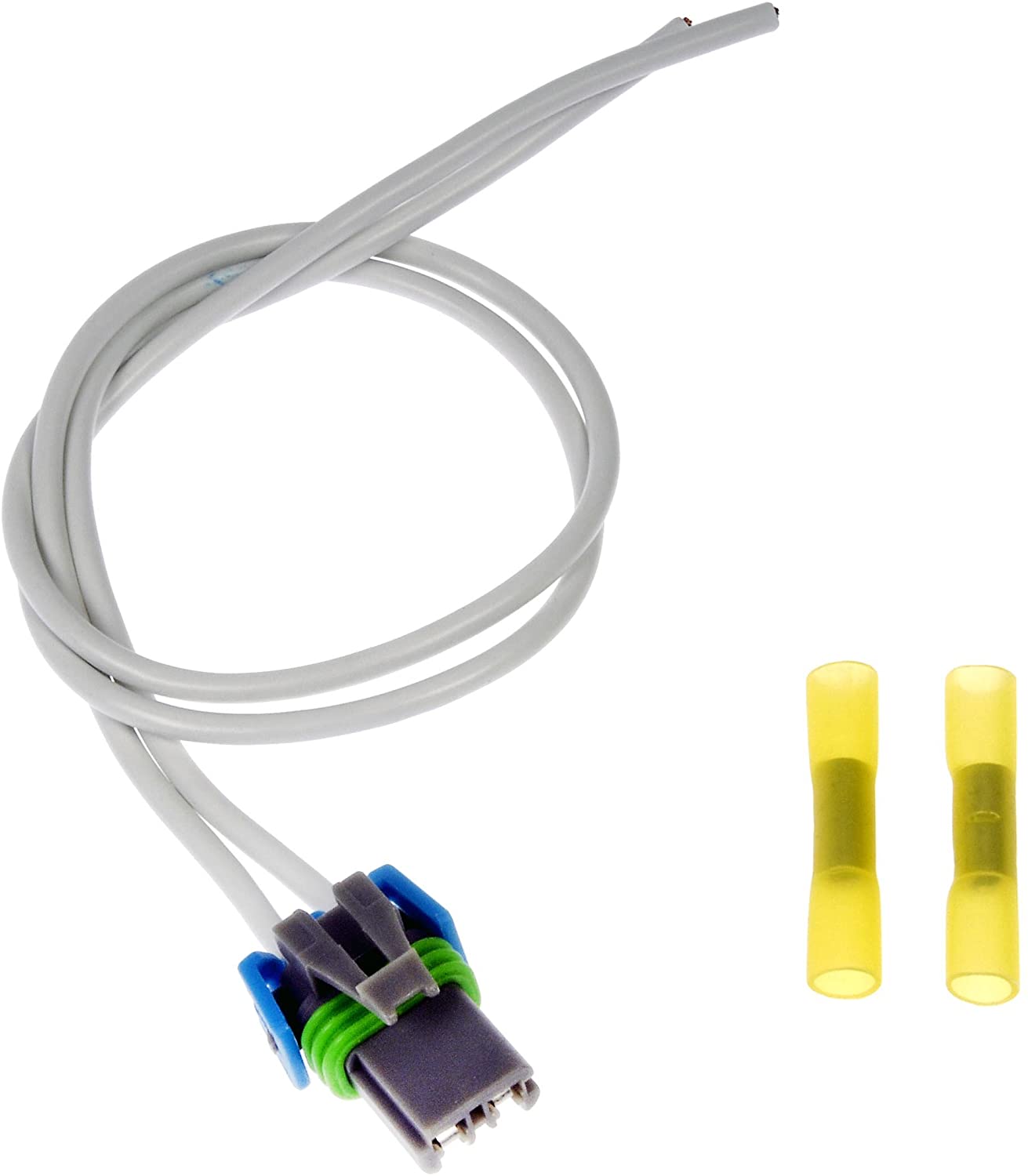 645-200 Direct Fit Power Window Motor Connector, Sold Individually - Dorman 645-200 GM Window Motor Regulator Connector Compatible with Select Models - Dorman Electrical Wire Connector 645-200 - DORMAN Power Window Motor Connector for GM - GM Window Motor Regulator Connector - Pigtail - GM Window Motor Regulator Connector - Power Window Connector - Window Motor Connector - Power Window Motor Wire Connector - Window Motor Wire Connector - This power window motor connector is designed to match the appearance and function of the original hardware on specified applications. Made of quality materials, it is engineered for reliable performance and durability. - General Motors 2009-95