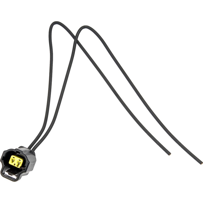 645-211 Wire Connector - Dorman 645-211 Multi-Purpose Harness - Dorman Air Charge Temperature Sensor Connector 645-211 - DORMAN Multi-Purpose Harness - Multi-Purpose Harness - Pigtail - Multi-Purpose Harness - General Use Electrical Connector - Make better electrical repairs and accessory installations with this pigtail connector. Designed for a clean appearance when installed, it features weatherproof terminals and a locking tab for a reliable quick disconnect electrical connection.