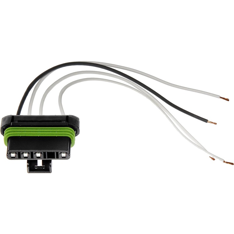 645-593 Wire Connector - Dorman 645-593 Tail Lamp Harness Pigtail - Dorman Brake Lamp Socket 645-593 - Pigtail - Tail Lamp Harness Pigtail - General Use Electrical Connector - Make better electrical repairs and accessory installations with this pigtail connector. Designed for a clean appearance when installed, it features weatherproof terminals and a locking tab for a reliable quick disconnect electrical connection. - Tail Lamp Harness Pigtail