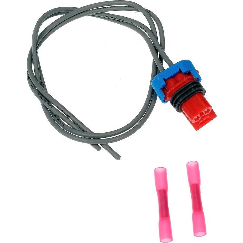 645-631 Techoice Series Connectors - Direct Fit, Sold individually - Dorman 645-631 Pigtail -Evap. Canister Vent Valve Solenoid , Red, 2-way with Leads - Dorman Electrical Wire Connector 645-631 - Pigtail -Evap. Canister Vent Valve Solenoid , Red, 2-way with Leads - Pigtail -Evap. Canister Vent Valve Solenoid , Red, 2-way with Leads - General Use Electrical Connector - Make better electrical repairs and accessory installations with this pigtail connector. Designed for a clean appearance when installed, it features weatherproof terminals and a locking tab for a reliable quick disconnect electrical connection.