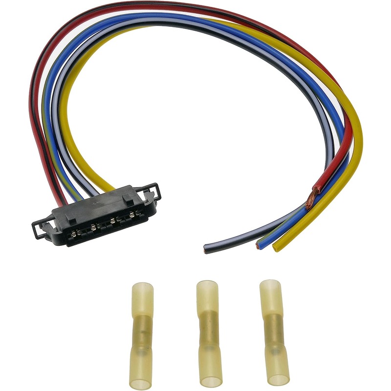 645-707 Direct Fit HVAC Blower Motor Resistor Connector, Sold Individually - Blower Motor Resistor Harness - Dorman 645-707 Blower Motor Resistor Harness Compatible with Select Audi / Volkswagen Models - Dorman 645-707 HVAC Blower Motor Resistor Connector for Specific Audi / Volkswagen Models Fits select: 1999-2006,2010 VOLKSWAGEN JETTA - Dorman A/C Switch 645-707 - Pigtail - Blower Motor Resistor Harness - Blower Motor Resistor Electrical Plug - Fan motor no longer working properly? This blower motor resistor connector is designed to replace an original equipment connector damaged by corrosion or overheating. Corrosion-resistant terminals ensure reliable performance. - Audi 2006-99, Volkswagen 2015-98