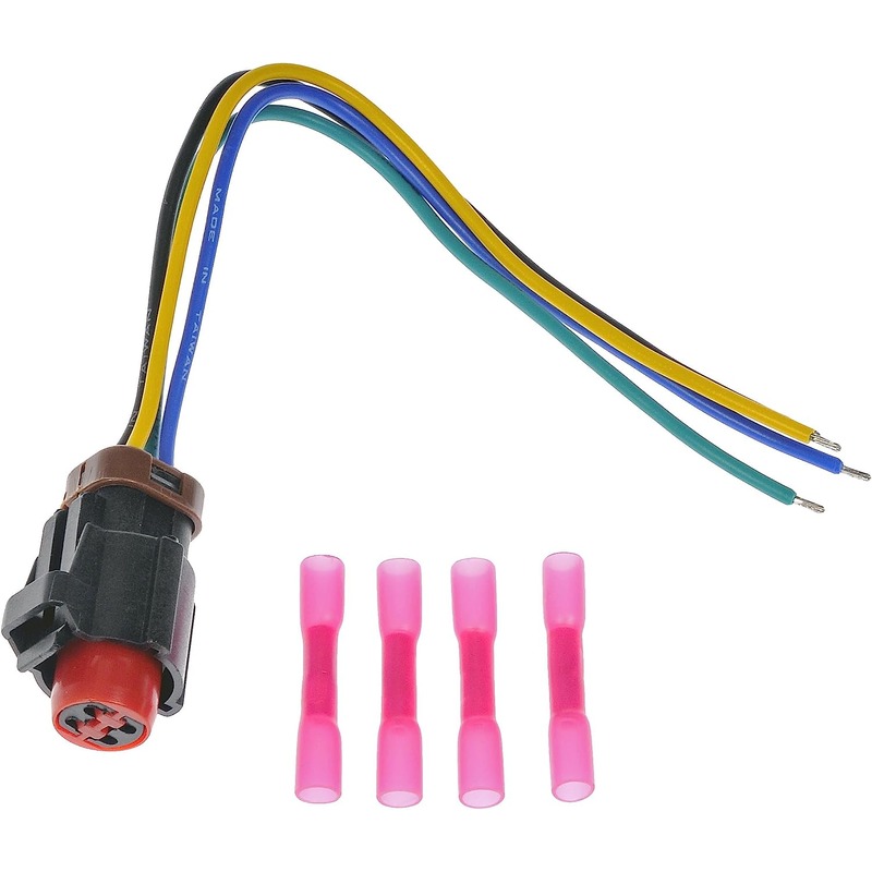 645-740 Vacuum Pump Connector - Dorman 645-740 Vacuum Pump Pigtail Compatible with Select Ford / Lincoln / Mercury Models - Dorman A/C Switch 645-740 - Pigtail - Vacuum Pump Pigtail - Electrical Connector - AC Switch - This HVAC switch connector is designed to match the appearance and function of the original hardware on specified applications. Made of quality materials, it is engineered for reliable performance and durability. - Ford 2017-94, Lincoln 2011-90, Mercury 2011-95 - Vacuum Pump Pigtail