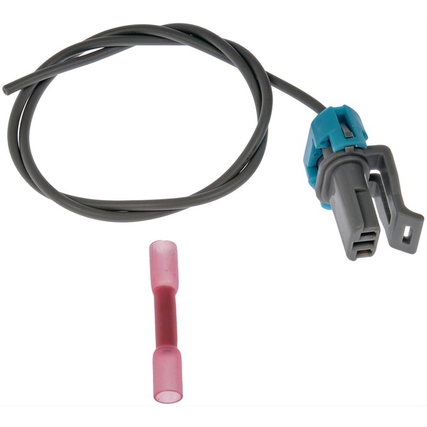 645-939 Direct Fit Engine Coolant Temperature Sensor Connector, Sold Individually - Crank Sensor Pigtail - Dorman 645-939 Crank Sensor Pigtail Compatible with Select Models - Dorman Coolant Temperature Sensor Connector 645-939 - Pigtail - Crank Sensor Pigtail - Electrical Connector - Coolant Temperature Sensor - This engine coolant temperature sensor connector is designed to match the appearance and function of the original hardware on specified applications. Made of quality materials, it is engineered for reliable performance and durability. - Chevrolet 2005-92, GMC 2005-92, Oldsmobile 1994-92, Pontiac 1997-93