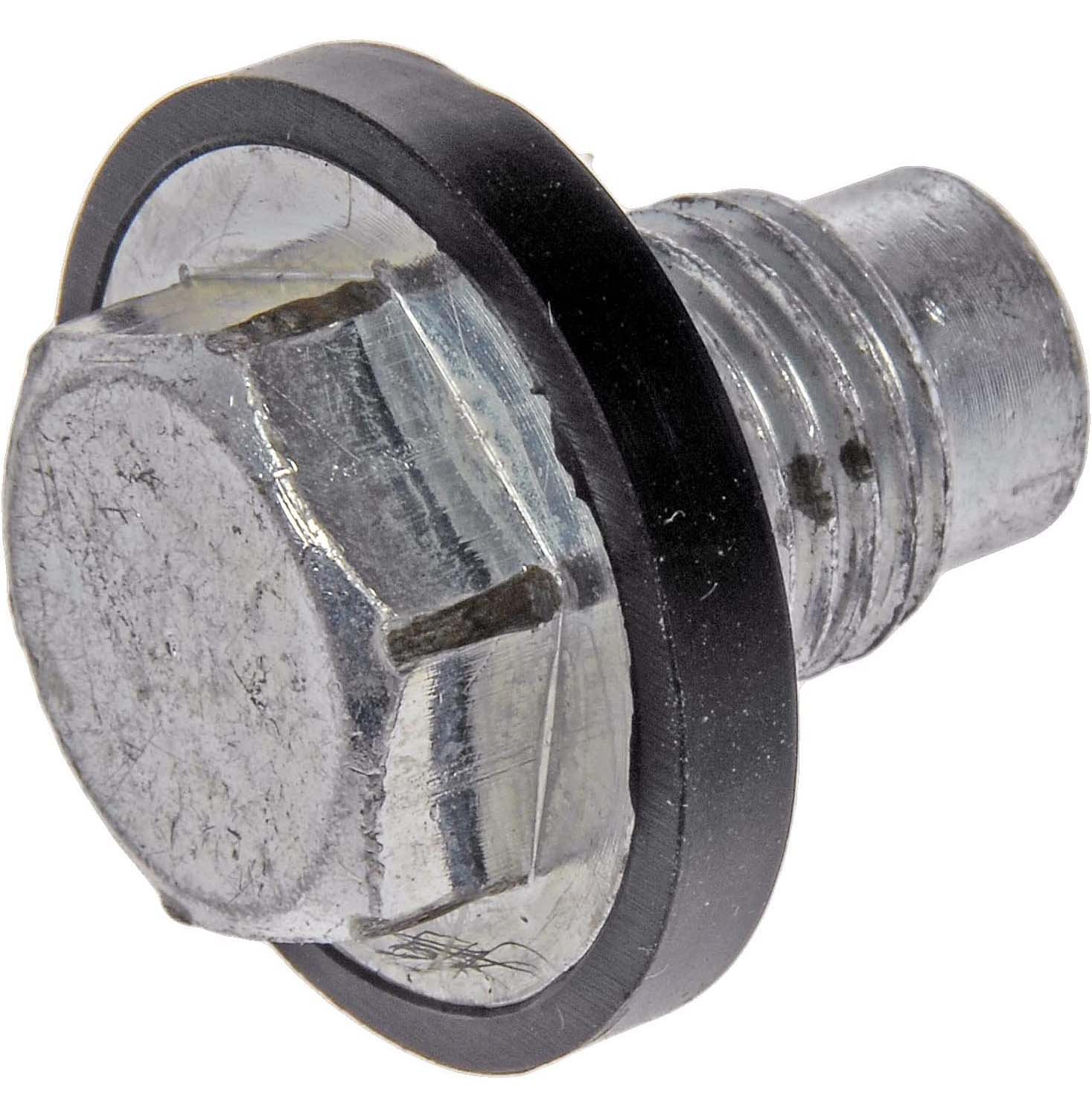 65246 AutoGrade Series Oil Drain Plug - Direct Fit, Sold Individually - Dorman 65246 Oil Drain Plug Pilot Point Molded Gasket M14-1.50, Head Size 17Mm Compatible with Select Models,Silver - OIL DRAIN PLUG - Oil Drain Plug Pilot Point Molded Gasket M14-1.50, Head Size 17Mm - Oil Pan Drain Plug - This replacement engine oil drain plug is a direct replacement for a damaged or worn original equipment drain plug, precisely matching the thread pitch to ensure a quality seal. - Chrysler 2003-95, Mitsubishi 1997-95, Nissan 2019-16 - Oil Drain Plug Pilot Point Molded Gasket M14-1.50, Head Size 17Mm