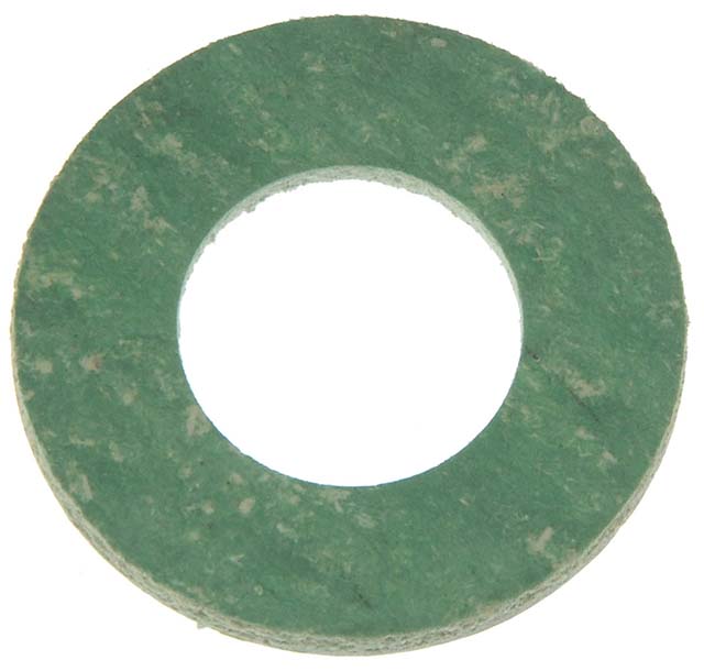 65301 AutoGrade Series Oil Drain Plug Gasket - Direct Fit - Dorman 65301 Synthetic Drain Plug Gasket, Fits 7/16, M12 Compatible with Select Models, 2 Pack - OIL DRAIN PLG GASKET - Synthetic Drain Plug Gasket, Fits 7/16, M12 - Oil Drain Plug Seal - Drain Plug O-Ring - Oil Pan Drain Plug Gasket - These oil drain plug gaskets are designed to specific sizes and standards for reliable replacement at every oil change. - Chevrolet 2002-98, Chevrolet 1988-85, Geo 1997-89, Lexus 1994-90, Pontiac 2010-03, Toyota 1993-85 - Synthetic Drain Plug Gasket, Fits 7/16, M12