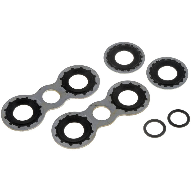 66201 Help Series Oil Cooler Gasket Set - Direct Fit - Dorman Engine Oil Cooler Gasket 66201 - DORMAN Engine Oil Cooler Line Gasket - Oil Cooler Line Gasket Assortment - Oil Cooler Line Gasket Assortment - Dorman# 66201