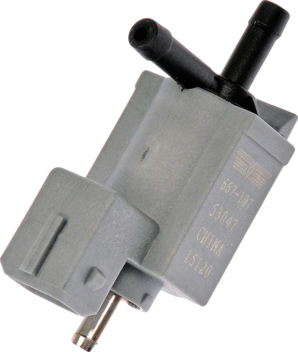 667-107 OE Solutions Series Turbocharger Boost Solenoid - Direct Fit - Boost Pressure Solenoid - Boost Solenoid - Boost Pressure Solenoid - Turbo Boost Solenoid - This turbocharger boost solenoid is designed to match the fit and function of the original solenoid on specified applications, and is engineered for reliable performance and durability. - Volvo 2009-00 - Dorman 667-107 Turbocharger Boost Solenoid Compatible with Select Volvo Models - Dorman 667-107 Turbocharger Boost Solenoid for Specific Volvo Models Fits select: 2003-2006 VOLVO XC90, 2003-2007 VOLVO XC70 - Dorman Turbocharger Boost Solenoid 667-107