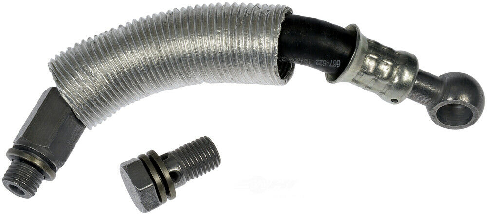 667-522 Turbocharger Coolant Line - Dorman 667-522 Turbocharger Coolant Line Compatible with Select Buick/Chevrolet Models - Dorman Turbocharger Coolant Line 667-522 - Oil Cooler Line - Turbocharger Coolant Line - Turbocharger Coolant Hose - Turbo Coolant Line - Turbo Coolant Hose - Turbo Line - Coolant Pipe - Coolant Tube - This turbocharger coolant line is designed to match the fit and function of the original line on specified vehicles. Made of quality materials, it is engineered for reliable performance and durability. - Buick 2020-13, Chevrolet 2020-12 - Turbocharger Coolant Line