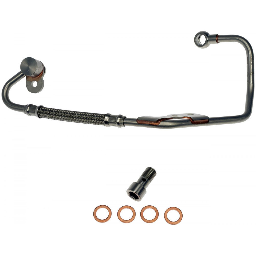667-582 OE Solutions Series Turbocharger Oil Line - Sold individually - Dorman 667-582 Turbocharger Oil Line Compatible with Select Audi Models - Dorman Oil Line For Turbo Unit 667-582 - Turbocharger Oil Supply Line - Turbo Line - Turbocharger Oil Supply Line - Turbocharger Oil Feed Line - Turbo Drain Tube - Turbo Oil Line - Turbocharger Oil Return Line - Turbocharger Drain Tube - Turbo Oil Feed Line - This turbocharger oil line is designed to match the fit and function of the original part on specified vehicles. Made of quality materials, it is engineered for reliable performance. - Audi 2017-09