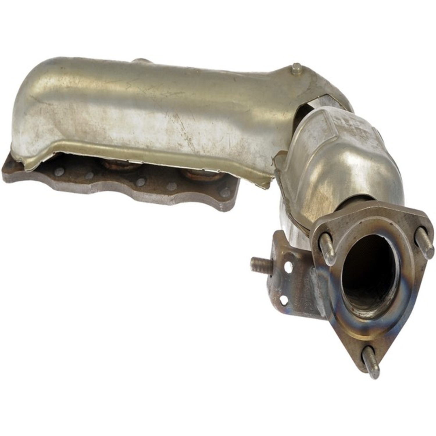 673-618 Driver Side Catalytic Converter, 2.5L, 6Cyl, CARB and Federal EPA Standards, 50-state Legal, OE Solutions Series, Direct Fit - Dorman Exhaust Manifold 673-618 - Manifold Converter - CARB Compliant - Manifold Converter - CARB Compliant - Exhaust Manifold - Catalytic Converter - This catalytic converter with integrated exhaust manifold - a.k.a. manifold converter - is precision-engineered to match the original equipment on specific vehicle years, makes and models for a reliable replacement. - Chevrolet Tracker 2004-01, Suzuki Grand Vitara 2005-99, Suzuki Vitara 2004