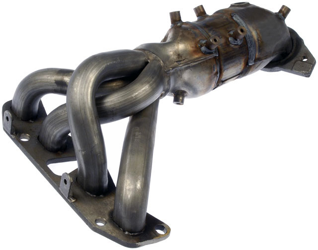 673-959 Catalytic Converter, 2.5L, 4Cyl, CARB and Federal EPA Standards, 50-state Legal, OE Solutions Series, Direct Fit - Dorman 673-959 Manifold Converter - CARB Compliant Compatible with Select Nissan Models (Made in USA) - Dorman Exhaust Manifold 673-959 - Manifold Converter - CARB Compliant - Manifold Converter - CARB Compliant - Exhaust Manifold - Catalytic Converter - This catalytic converter with integrated exhaust manifold - a.k.a. manifold converter - is precision-engineered to match the original equipment on specific vehicle years, makes and models for a reliable replacement. - Nissan Altima 2003-02, Nissan Sentra 2005-03 - Manifold Converter - Carb Compliant - For Legal Sale In NY - CA - ME