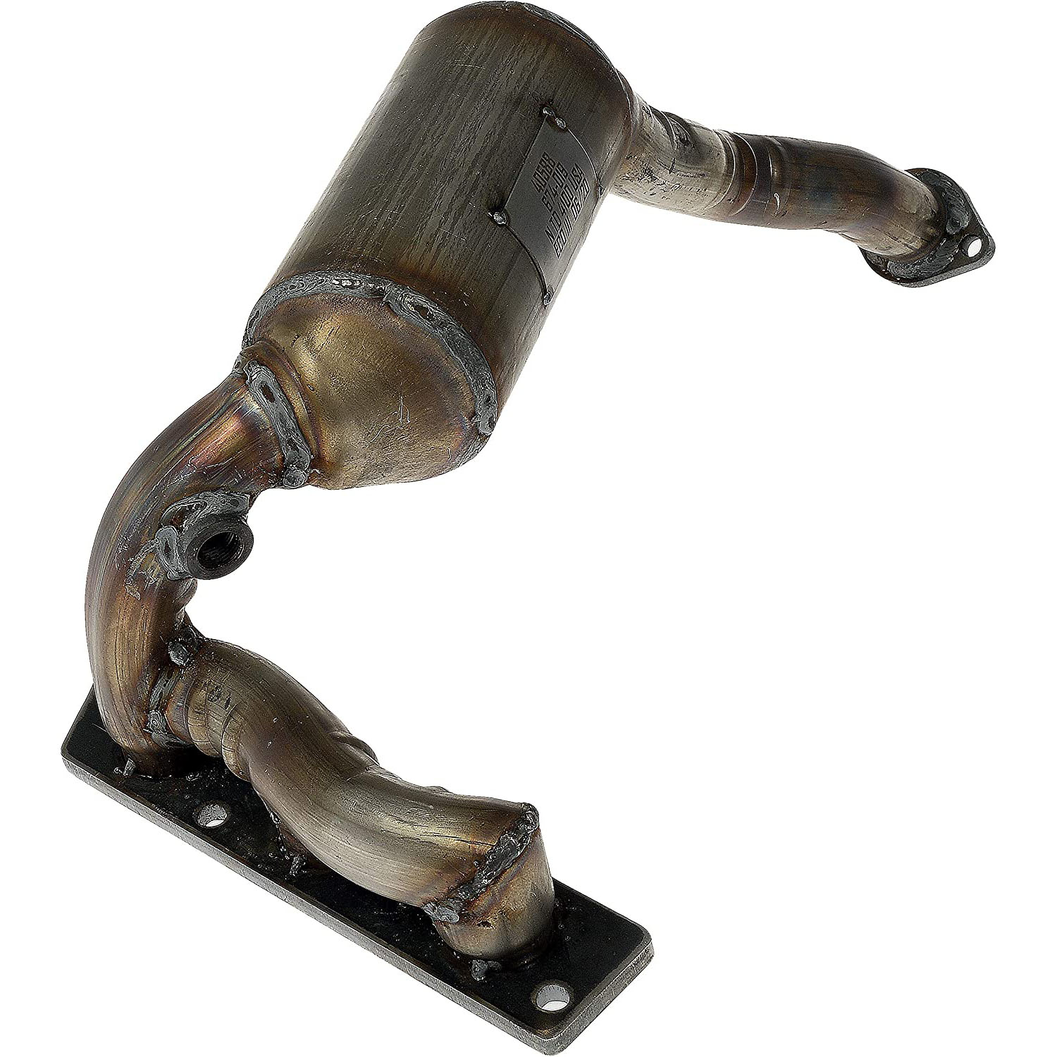 674-019 Front Catalytic Converter, 2.5L, 6Cyl, Federal EPA Standard, 46-State Legal (Cannot ship to CA, CO, NY or ME), OE Solutions Series, Direct Fit - Catalytic Converter - with Integrated Exhaust Manifold, for 2002-2003 Land Rover Freelander - Dorman Exhaust Manifold 674-019 - Manifold Converter - Not CARB Compliant - Manifold Converter - Not CARB Compliant - Exhaust Manifold - Catalytic Converter - This catalytic converter with integrated exhaust manifold - a.k.a. manifold converter - is precision-engineered to match the original equipment on specific vehicle years, makes and models for a reliable replacement. - Land Rover Freelander 2003-02