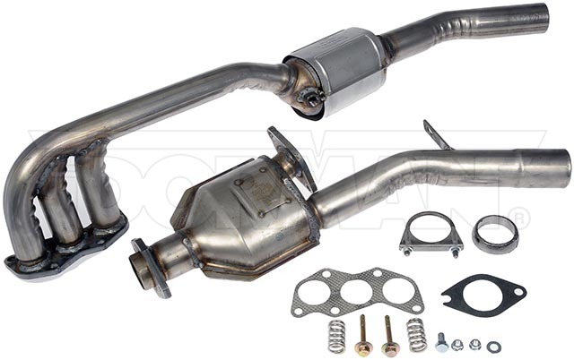 674-022 Driver Side Catalytic Converter, Federal EPA Standard, 46-State Legal (Cannot ship to CA, CO, NY or ME), OE Solutions Series, Direct Fit - Catalytic Converter with Integrated Exhaust Manifold - Dorman 674-022 Driver Side Manifold Converter - Not CARB Compliant Compatible with Select Subaru Models (Made in USA) - Dorman Exhaust Manifold 674-022 - Manifold Converter - Not CARB Compliant - Catalytic Converter - Exhaust Manifold - This catalytic converter with integrated exhaust manifold - a.k.a. manifold converter - is precision-engineered to match the original equipment on specific vehicle years, makes and models for a reliable replacement. - Subaru B9 Tribeca 2007-06, Subaru Legacy 2009-08, Subaru Outback 2009-05, Subaru Tribeca 2009-08