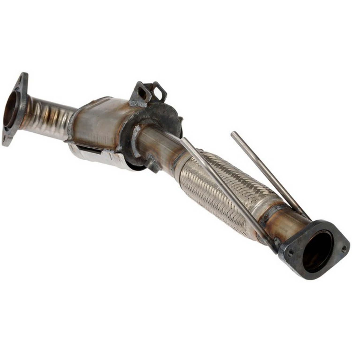 674-086 Front Catalytic Converter, 2.0L, 4Cyl, Federal EPA Standard, 46-State Legal (Cannot ship to CA, CO, NY or ME), OE Solutions Series, Direct Fit - Catalytic Converter - Pre-Converter - Catalytic Converter - Pre-Converter - Not CARB Compliant - Exhaust Manifold - This catalytic converter is precision-engineered to match the original equipment fit and function on specific vehicle years, makes and models for a reliable replacement. - Ford Edge 2018-15, Ford Fusion 2020-17, Lincoln MKZ 2020-17 - Dorman Direct Fit Federal Catalytic Converter 674-086