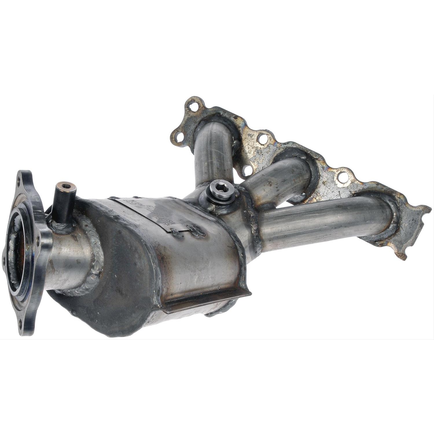674-124 Driver Side Catalytic Converter, 3.2L, 6Cyl, Federal EPA Standard, 46-State Legal (Cannot ship to CA, CO, NY or ME), OE Solutions Series, Direct Fit - Catalytic Converter with Integrated Exhaust Manifold - Dorman Exhaust Manifold 674-124 - Manifold Converter - Not CARB Compliant - Catalytic Converter - Exhaust Manifold - This catalytic converter with integrated exhaust manifold - a.k.a. manifold converter - is precision-engineered to match the original equipment on specific vehicle years, makes and models for a reliable replacement. - Land Rover LR2 2012-08, Volvo S80 2010-07, Volvo V70 2010-08, Volvo XC60 2010, Volvo XC70 2010-08