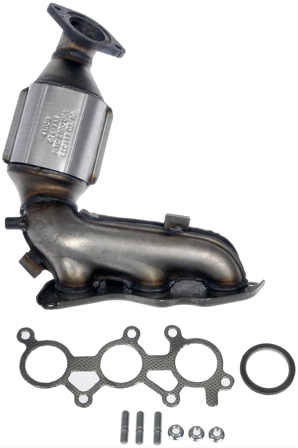 674-133 Rear Catalytic Converter, 3.5L, 6Cyl, Federal EPA Standard, 46-State Legal (Cannot ship to CA, CO, NY or ME), OE Solutions Series, Direct Fit - Catalytic Converter with Integrated Exhaust Manifold - Dorman 674-133 Rear Manifold Converter - Not CARB Compliant Compatible with Select Lexus / Toyota Models (Made in USA) - Dorman Exhaust Manifold 674-133 - Manifold Converter - Not CARB Compliant - Exhaust Manifold - Catalytic Converter - This catalytic converter with integrated exhaust manifold - a.k.a. manifold converter - is precision-engineered to match the original equipment on specific vehicle years, makes and models for a reliable replacement. - Lexus RX350 2009-07, Toyota Highlander 2013-08, Toyota Sienna 2010-07 - Manifold Converter - Not Carb Compliant - Not For Sale - NY - CA - ME