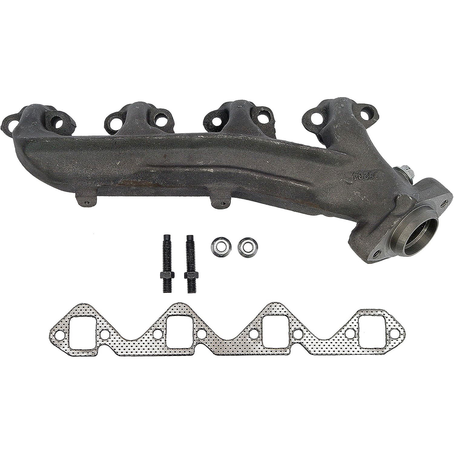 674-184 Driver Side Exhaust Manifold, OE Solutions Series - Dorman 674-184 Driver Side Exhaust Manifold Kit - Includes Required Gaskets and Hardware Compatible with Select Ford / Lincoln / Mercury Models - Dorman Exhaust Manifold 674-184 - Exhaust Manifold Kit - Includes Required Gaskets And Hardware - Exhaust Header - This exhaust manifold was precision-engineered and durably manufactured to match the fit and function of the original manifold on specified vehicles. It includes all necessary gaskets and downpipe hardware for a complete repair. - Ford 1991-86, Lincoln 1990-86, Mercury 1991-86