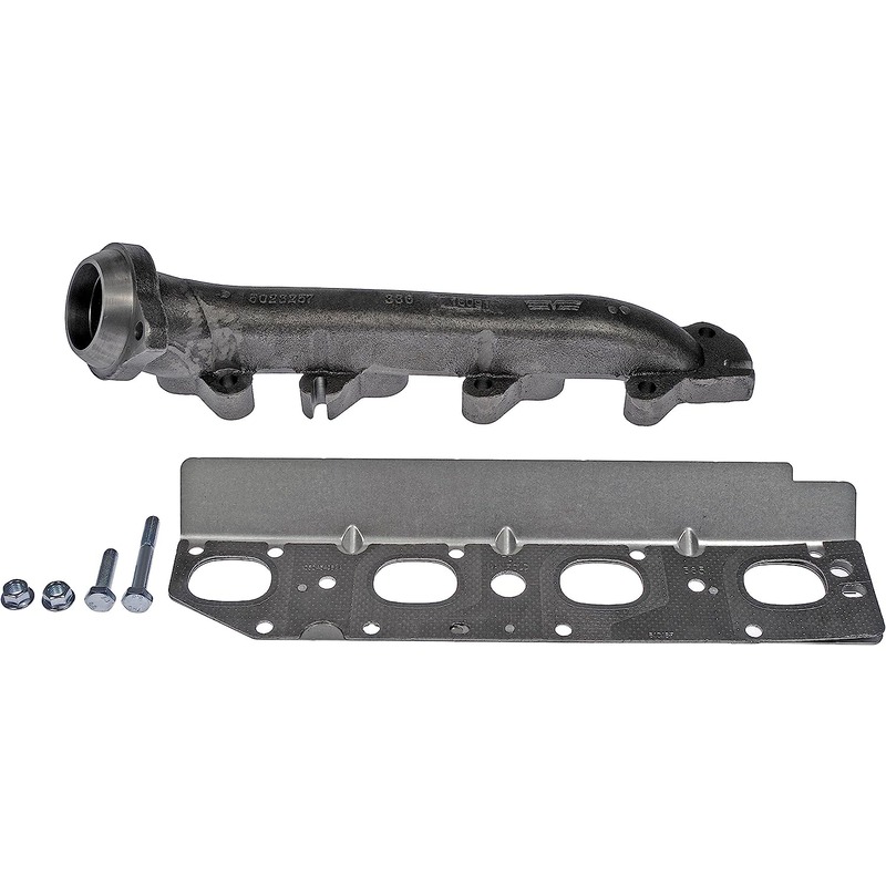 674-257 Passenger Side Exhaust Manifold, OE Solutions Series - Direct Fit Exhaust Manifold: Without Heat Shield - Dorman 674-257 Passenger Side Exhaust Manifold Kit - Includes Required Gaskets and Hardware Compatible with Select Dodge / Jeep Models - Dorman Exhaust Manifold 674-257 - Exhaust Manifold Kit - Includes Required Gaskets And Hardware - Exhaust Manifold Kit - Includes Required Gaskets And Hardware - Exhaust Header - This exhaust manifold was precision-engineered and durably manufactured to match the fit and function of the original manifold on specified vehicles. It includes all necessary gaskets and downpipe hardware for a complete repair. - Dodge Durango 2021-11, Jeep Grand Cherokee 2021-11, Jeep Grand Cherokee L 2021