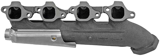 674-268 Passenger Side Exhaust Manifold, OE Solutions Series - Direct Fit Exhaust Manifold: With Heat Shield - Dorman 674-268 Passenger Side Exhaust Manifold Kit - Includes Required Gaskets and Hardware Compatible with Select Chevrolet / GMC Models (OE FIX) - DORMAN Exhaust Manifold Kit for Chevrolet - Metallic Gray - Dorman - OE Solutions Exhaust Manifold 674-268 - Exhaust Manifold Kit - Includes Required Gaskets And Hardware - Exhaust Header - Certain original equipment exhaust manifolds warp and crack due to lower-grade iron construction. This Dorman OE FIX replacement is made of high-grade ductile iron that better handles heat and stress for greater durability. - Chevrolet 1995-88, GMC 1995-88