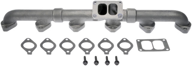 674-5002 Exhaust Manifold, HD Solutions Series - Direct Fit Exhaust Manifold: without Heat Shield - Dorman 674-5002 Exhaust Manifold Compatible with Select Models - Dorman Exhaust Manifold 674-5002 - DORMAN Exhaust Manifold Kit for Freightliner - Exhaust Manifold Kit - Includes Required Gaskets And Hardware