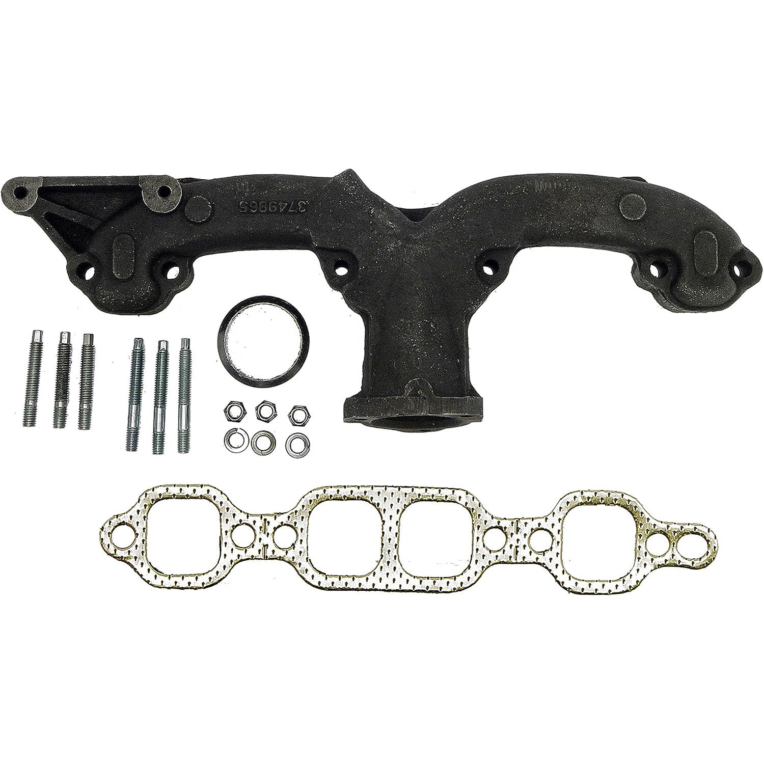 674-502 Driver Side Exhaust Manifold, OE Solutions Series - Dorman 674-502 Driver Side Exhaust Manifold Kit - Includes Required Gaskets and Hardware Compatible with Select Chevrolet Models - Dorman Exhaust Manifold 674-502 - Exhaust Manifold Kit - Includes Required Gaskets And Hardware - Exhaust Header - This exhaust manifold was precision-engineered and durably manufactured to match the fit and function of the original manifold on specified vehicles. It includes all necessary gaskets and downpipe hardware for a complete repair. - Chevrolet Corvette 1963-57