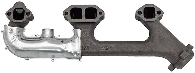 674-517 Passenger Side Exhaust Manifold, OE Solutions Series - Dorman 674-517 Passenger Side Exhaust Manifold Kit - Includes Required Gaskets and Hardware Compatible with Select Chevrolet / GMC / Isuzu Models - Dorman Exhaust Manifold 674-517 - DORMAN Exhaust Manifold Kit for Chevrolet - Metallic Gray - Exhaust Manifold Kit - Includes Required Gaskets And Hardware - Exhaust Manifold Kit - Includes Required Gaskets And Hardware - Exhaust Header - This exhaust manifold was precision-engineered and durably manufactured to match the fit and function of the original manifold on specified vehicles. It includes all necessary gaskets and downpipe hardware for a complete repair. - Chevrolet 1996-91, GMC 1996-91, Isuzu 1995-93