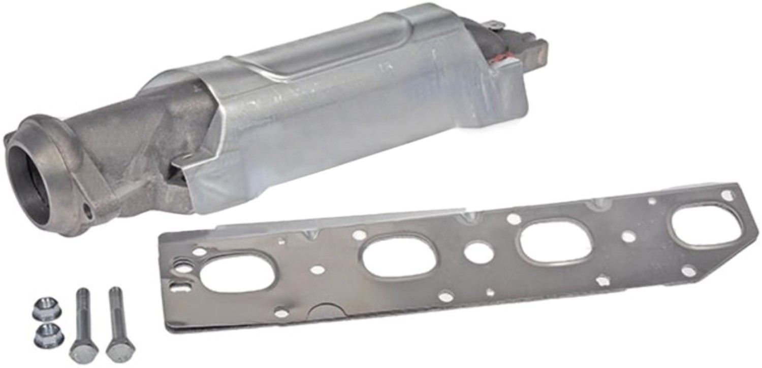 674-685 Passenger Side Exhaust Manifold, OE Solutions Series - Direct Fit Exhaust Manifold: With Heat Shield - Dorman 674-685 Passenger Side Exhaust Manifold Kit - Includes Required Gaskets and Hardware Compatible with Select Ram Models - Dorman Exhaust Manifold 674-685 - Exhaust Manifold Kit - Includes Required Gaskets And Hardware - Exhaust Header - This exhaust manifold was precision-engineered and durably manufactured to match the fit and function of the original manifold on specified vehicles. It includes all necessary gaskets and downpipe hardware for a complete repair. - Ram 2021-13