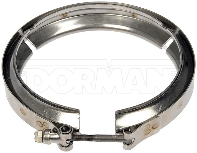 674-7013 Exhaust Clamp - Direct Fit, Sold individually - DORMAN 4" Exhaust V-Band Clamp - Dorman 674-7013 Exhaust Clamp Compatible with Select Models - Dorman Exhaust Clamp 674-7013 - Exhaust V-Band Clamp