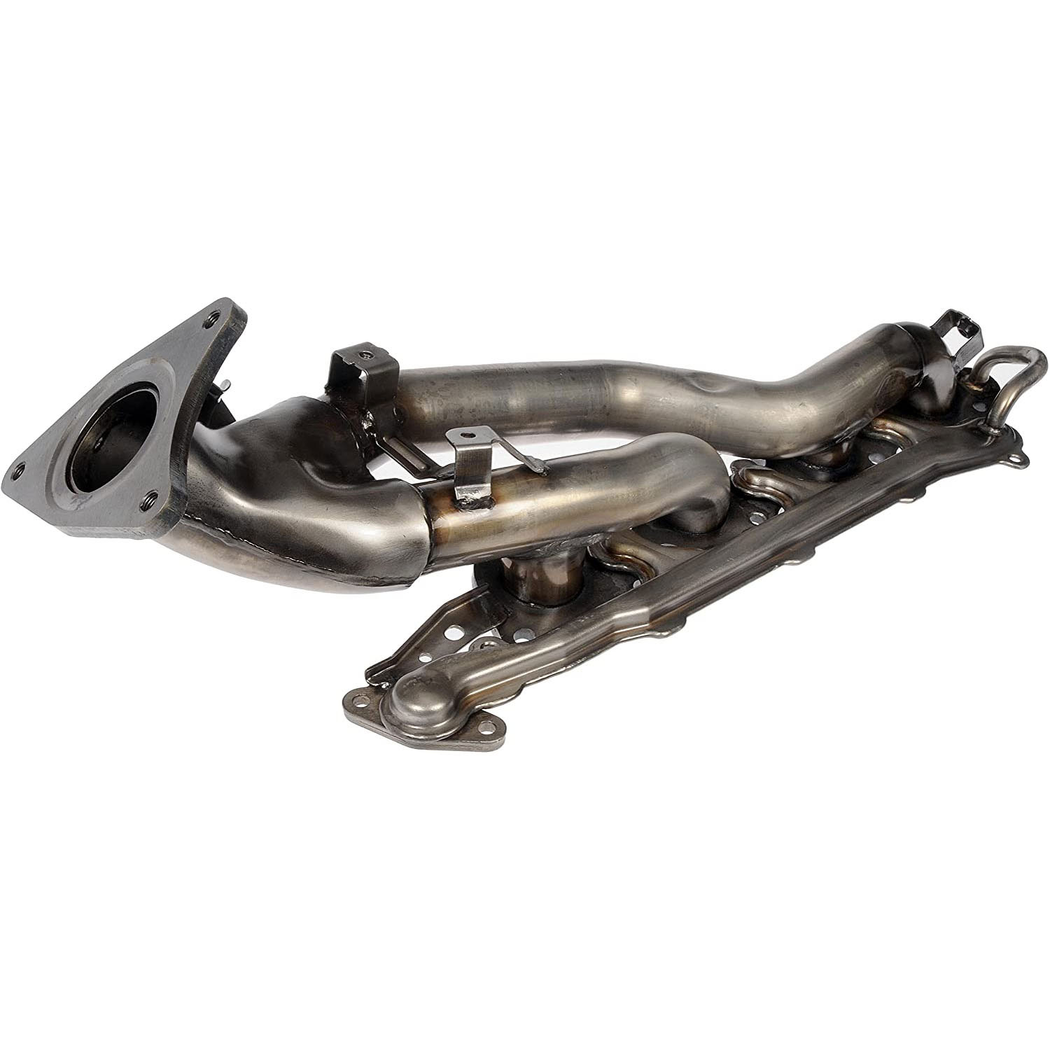 674-711 Driver Side Exhaust Manifold, OE Solutions Series - Direct Fit Exhaust Manifold: Without Heat Shield - Dorman 674-711 Driver Side Exhaust Manifold Kit - Includes Required Gaskets and Hardware Compatible with Select Toyota Models - Dorman Exhaust Manifold 674-711 - Exhaust Manifold Kit - Includes Required Gaskets And Hardware - Exhaust Header - This exhaust manifold was precision-engineered and durably manufactured to match the fit and function of the original manifold on specified vehicles. It includes all necessary gaskets and downpipe hardware for a complete repair. - Toyota Sequoia 2021-08, Toyota Tundra 2021-07