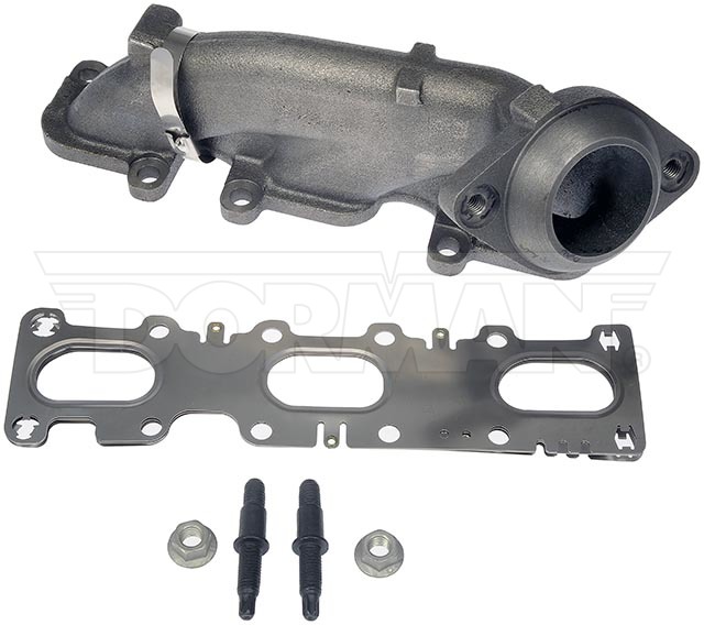 674-716 Driver Side Exhaust Manifold, OE Solutions Series - Dorman 674-716 Driver Side Exhaust Manifold Kit - Includes Required Gaskets and Hardware Compatible with Select Ford Models - Dorman Exhaust Manifold 674-716 - Exhaust Manifold Kit - Includes Required Gaskets And Hardware - Exhaust Manifold Kit - Includes Required Gaskets And Hardware - Exhaust Header - This exhaust manifold was precision-engineered and durably manufactured to match the fit and function of the original manifold on specified vehicles. It includes all necessary gaskets and downpipe hardware for a complete repair. - Ford 2019-11