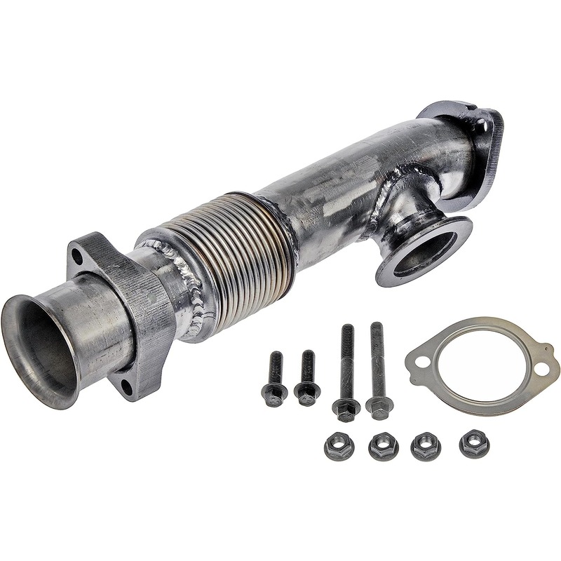 679-010 Turbo Pipe - Direct Fit, Sold individually - Dorman 679-010 Passenger Side Turbocharger Up Pipe Compatible with Select Ford / IC Corporation / International Models - DORMAN Right Hand Side Turbocharger Up Pipe for Ford - Dorman Turbocharger Up Pipe 679-010 - Exhaust Up Pipe - Right Hand Side - TURBO PIPE KIT - Exhaust Up Pipe - Right Hand Side - Turbo Up Pipes - Turbocharger Up Pipes - This replacement turbocharger up pipe has been engineered to match the function and performance of the original up pipe on select vehicle years, makes and models. - Ford 2005-04, IC Corporation 2005, International 2005-04