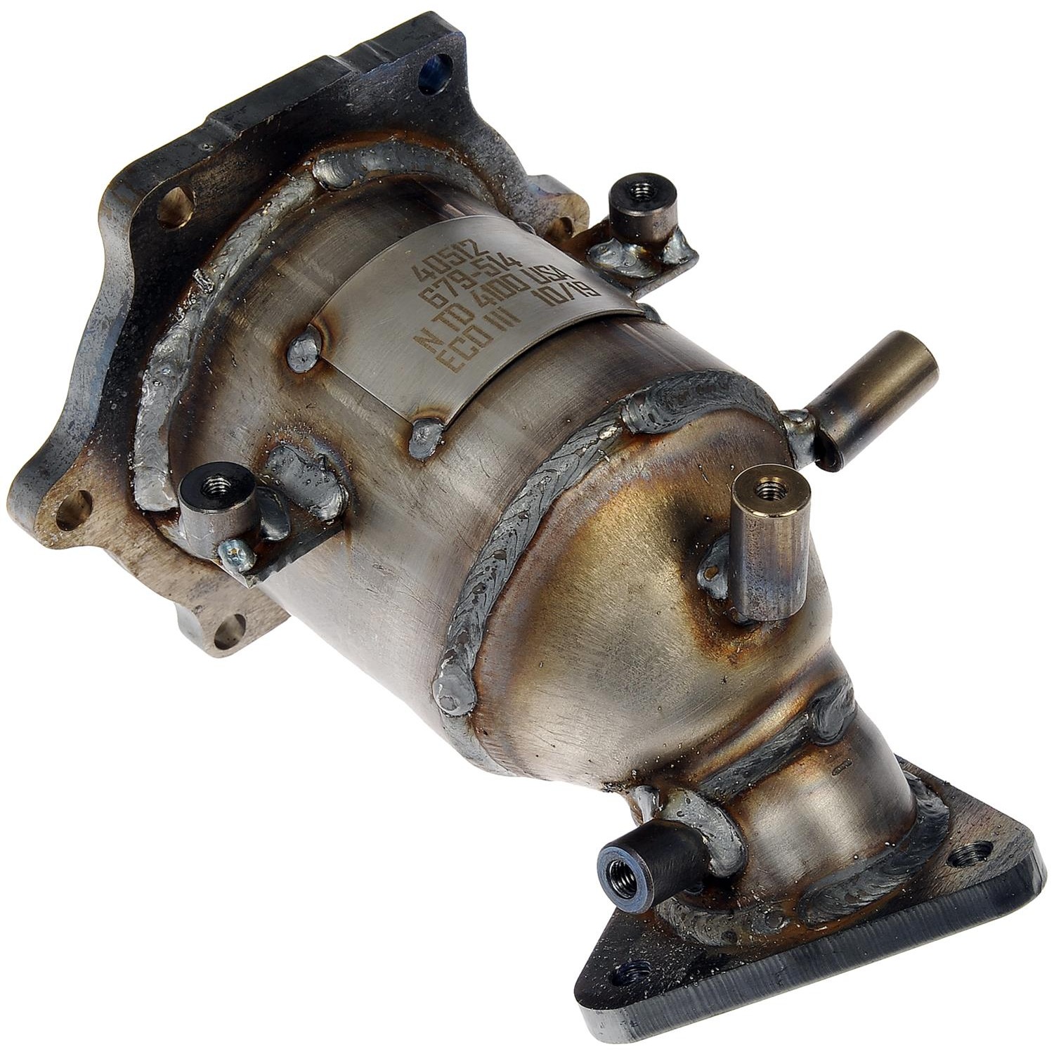 679-514 Catalytic Converter, 1.8L, 4Cyl, Federal EPA Standard, 46-State Legal (Cannot ship to CA, CO, NY or ME), OE Solutions Series, Direct Fit - Dorman 679-514 Pre-Catalytic Converter - Not CARB Compliant Compatible with Select Nissan Models (Made in USA) - Dorman Direct Fit Federal Catalytic Converter 679-514 - Preconverter - Pre-Converter - Not CARB Compliant - Exhaust Manifold - This catalytic converter is precision-engineered to match the original equipment fit and function on specific vehicle years, makes and models for a reliable replacement. - Nissan Sentra 2006-03