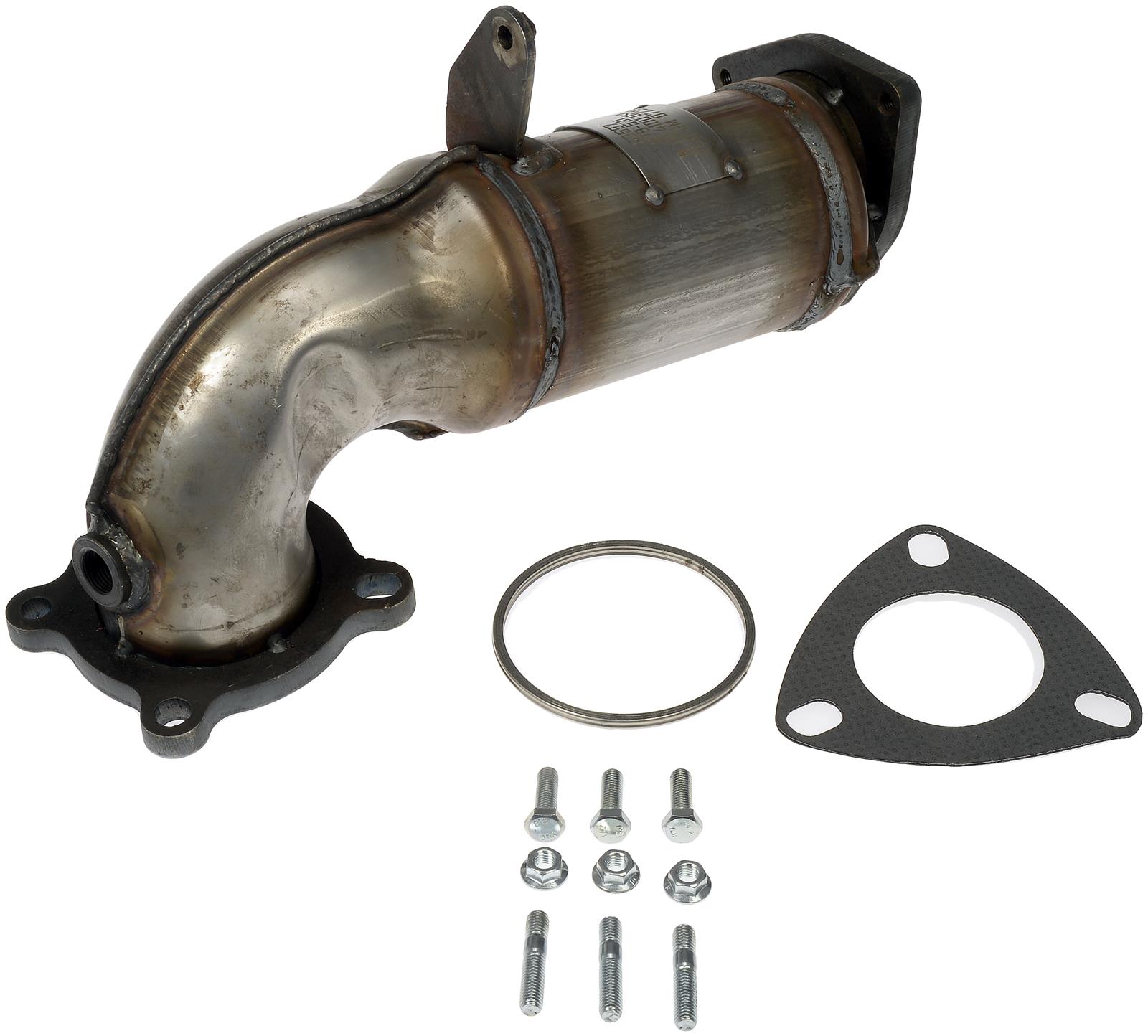 679-531 Catalytic Converter, 2.0L, 4Cyl, Federal EPA Standard, 46-State Legal (Cannot ship to CA, CO, NY or ME), OE Solutions Series, Direct Fit - Catalytic Converter - Pre-Converter - Direct Fit Catalytic Converter: No Fabrication Needed, EPA Compliant - Dorman 679-531 Pre-Catalytic Converter - Not CARB Compliant Compatible with Select Buick/Chevrolet Models (Made in USA) - Dorman Direct Fit Federal Catalytic Converter 679-531 - Preconverter - Pre-Converter - Not CARB Compliant - Exhaust Manifold - This catalytic converter is precision-engineered to match the original equipment fit and function on specific vehicle years, makes and models for a reliable replacement. - Buick Envision 2018-16, Buick Regal 2017-14, Chevrolet Malibu 2015-13