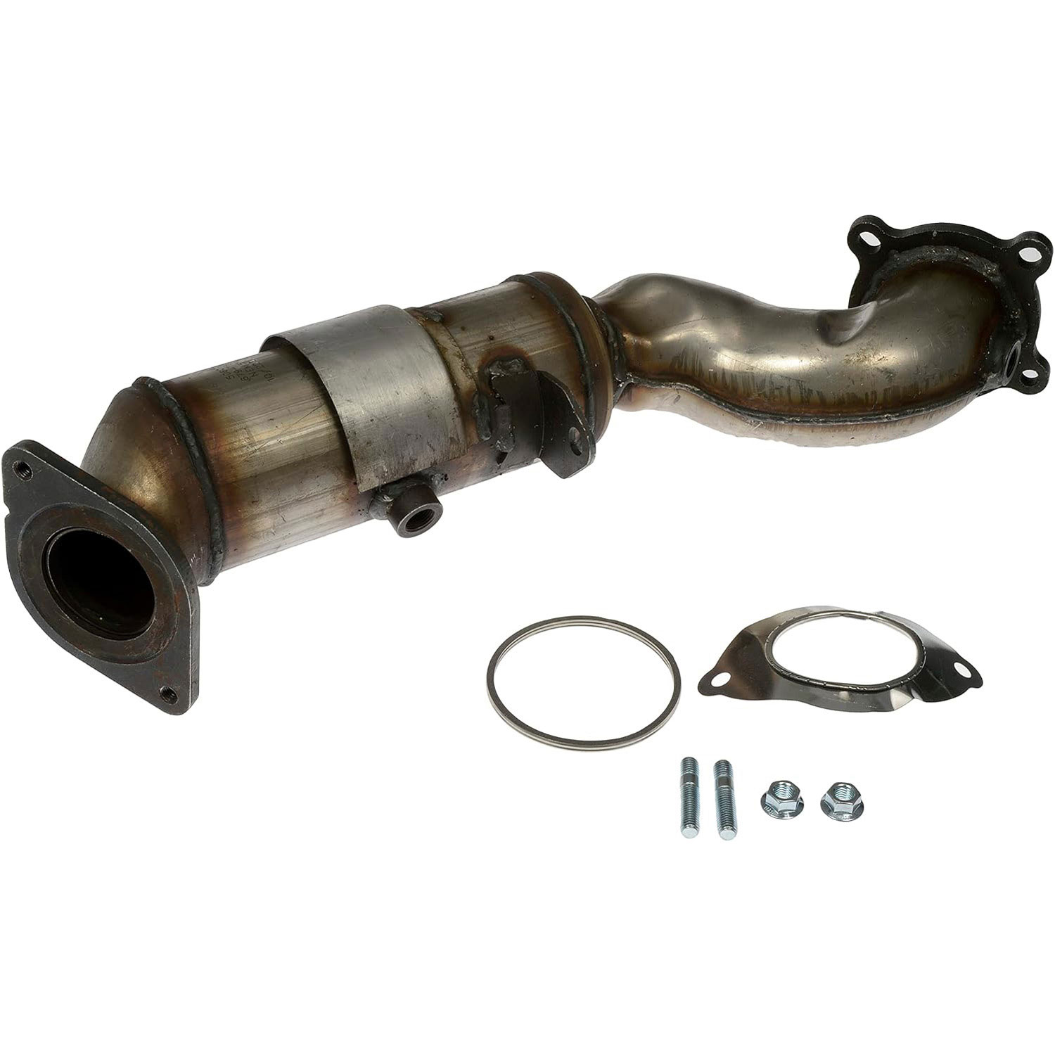 679-756 Catalytic Converter, 2.0L, 4Cyl, Federal EPA Standard, 46-State Legal (Cannot ship to CA, CO, NY or ME), OE Solutions Series, Direct Fit - Converter - Converter - Pre-Converter - Not Carb Compliant - Exhaust Manifold - This catalytic converter is precision-engineered to match the original equipment fit and function on specific vehicle years, makes and models for a reliable replacement. - Cadillac ATS 2019-17, Cadillac CTS 2019-17, Chevrolet Camaro 2020-17 - Dorman - OE Solutions Fit Federal Catalytic Converter 679-756 - Pre-Converter - Not Carb Compliant