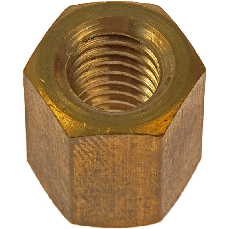 680-104CD Exhaust Manifold Hardware - Brass Hex Nut - 3/8-16 In.