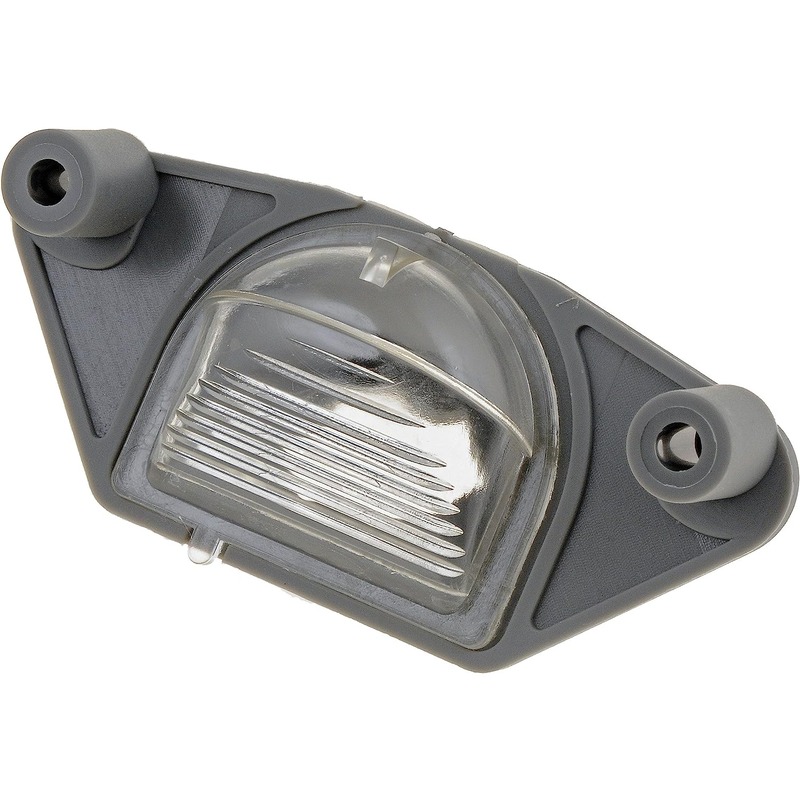 68167 Help Series License Plate Light Lens - Direct Fit, Sold Individually - Dorman 68167 License Plate Lens Compatible with Select Models , Gray - Dorman License Lamp Lens 68167 - DORMAN License Plate Lens for GMC