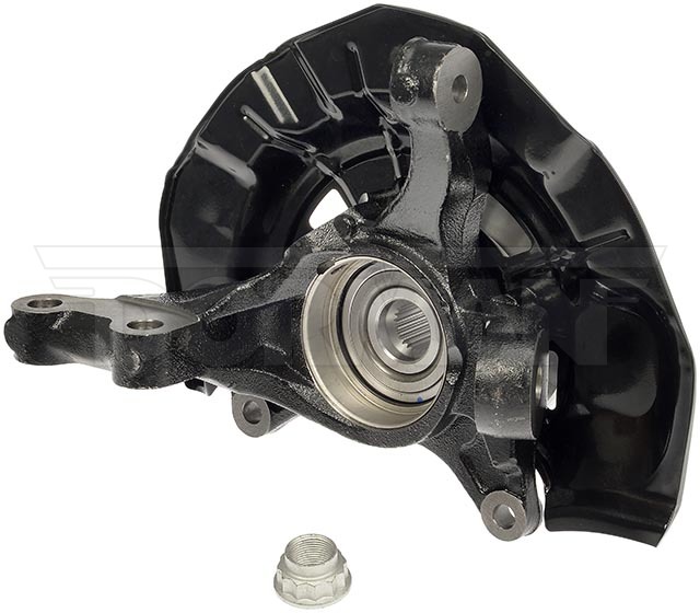 686-258 Front, Passenger Side Knuckle, 2.4L, 4Cyl - Dorman 686-258 Front Passenger Side Loaded Knuckle Compatible with Select Toyota Models (OE FIX) - Front Right Loaded Knuckle - Front Right Loaded Knuckle - Steering Spindle Kit - Loaded Knuckle Kit - Loaded Steering Spindle Kit - Loaded Spindle Kit - Loaded Steering Knuckle Kit - Steering Knuckle Kit - Fixing a worn wheel bearing would traditionally require a difficult procedure using a hydraulic press, or purchasing multiple components. This Dorman OE FIX loaded knuckle includes all critical components already assembled for a fast, simple, safe install. For repair shops, that makes it less likely that you will have a vehicle stuck in the service bay. For vehicle owners, that makes this formerly complex job requiring special equipment much easier. - Toyota Camry 2009-07