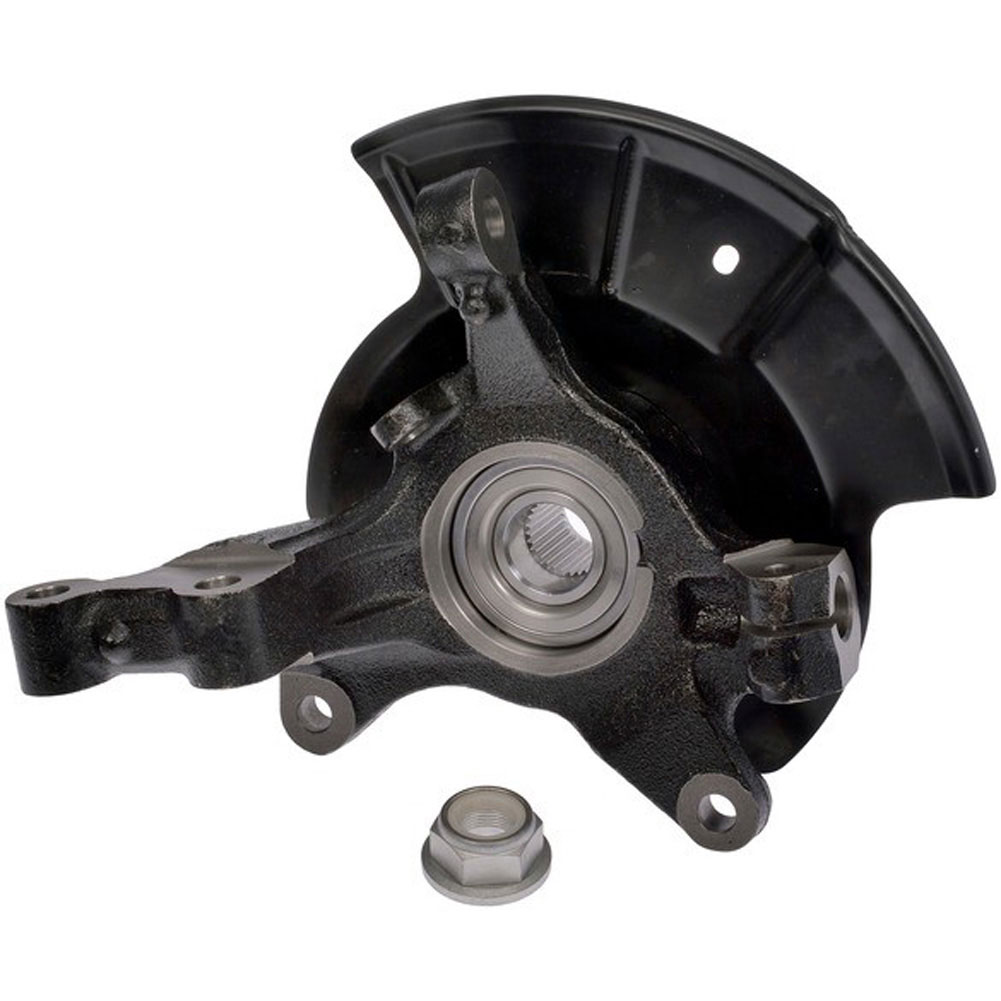 686-264 Front, Passenger Side Knuckle - Dorman 686-264 Front Passenger Side Loaded Knuckle Compatible with Select Ford / Lincoln Models (OE FIX) - Front Right Loaded Knuckle - Front Right Loaded Knuckle - Loaded Spindle Kit - Steering Knuckle Kit - Loaded Steering Knuckle Kit - Loaded Knuckle Kit - Steering Spindle Kit - Loaded Steering Spindle Kit - Fixing a worn wheel bearing would traditionally require a difficult procedure using a hydraulic press, or purchasing multiple components. This Dorman OE FIX loaded knuckle includes all critical components already assembled for a fast, simple, safe install. For repair shops, that makes it less likely that you will have a vehicle stuck in the service bay. For vehicle owners, that makes this formerly complex job requiring special equipment much easier. - Ford Edge 2014-11, Lincoln MKX 2015-11 - Loaded Knuckle