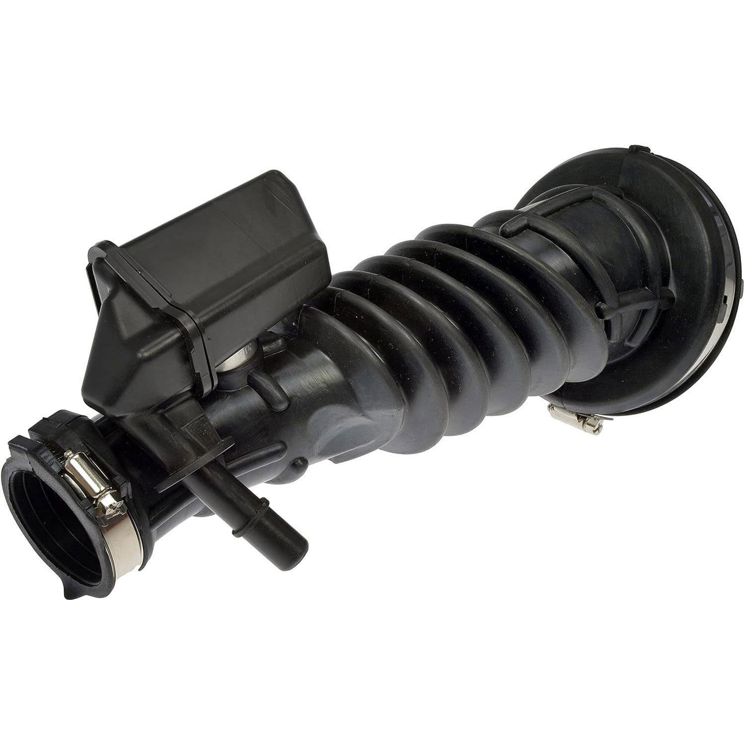 696-409 OE Solutions Series Air Intake Hose - Dorman 696-409 Engine Air Intake Hose Compatible with Select Chevrolet Models - Dorman Fresh Air Intake Hose 696-409 - Engine Air Intake Hose - Intake Hose - Engine Air Intake Hose - Air Tube - Air Cleaner Intake - Air Supply Hose - Air Snorkel - Throtltle Body Air Intake Hose - Air Filter Intake Hose - This engine air intake hose was designed as a direct replacement for the original equipment intake hose. Engineered for a perfect fit and easy installation, it includes all necessary fittings. Made of quality materials for a long service life. - Chevrolet Malibu 2023-16